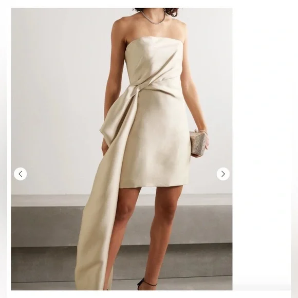 Reem Acra | Dresses | Reem Acra Draped Dress | Poshmark